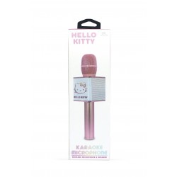 MICRÓFONO KARAOKE HELLO KITTY INALÁMBRICO CON ALTAVOZ