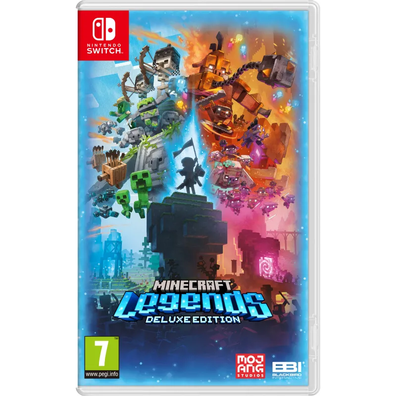 MINECRAFT LEGENDS ÉDITION DELUXE, JEU PHYSIQUE SWITCH POUR NINTENDO SWITCH - The Shop Gamer