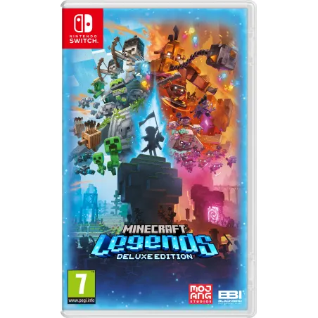 MINECRAFT LEGENDS DELUXE EDITION SWITCH PHYSICAL GAME FOR NINTENDO SWITCH - The Shop Gamer