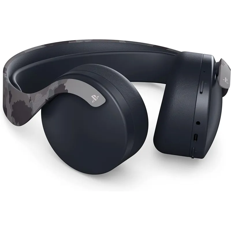 SONY PULSE 3D WIRELESS-HEADSET, GRAUES CAMOUFLAGE-DESIGN FÜR PLAYSTATION 5 - The Shop Gamer