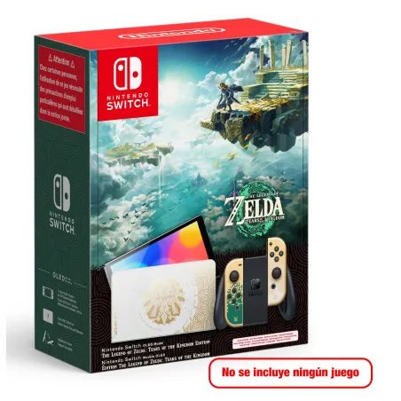 NINTENDO SWITCH OLED LIMITIERTE EDITION THE LEGEND OF ZELDA TEARS OF THE KINGDOM - The Shop Gamer