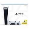 CONSOLA PLAYSTATION 5 CON DOS MANDOS DUALSENSE BLANCOS PS5