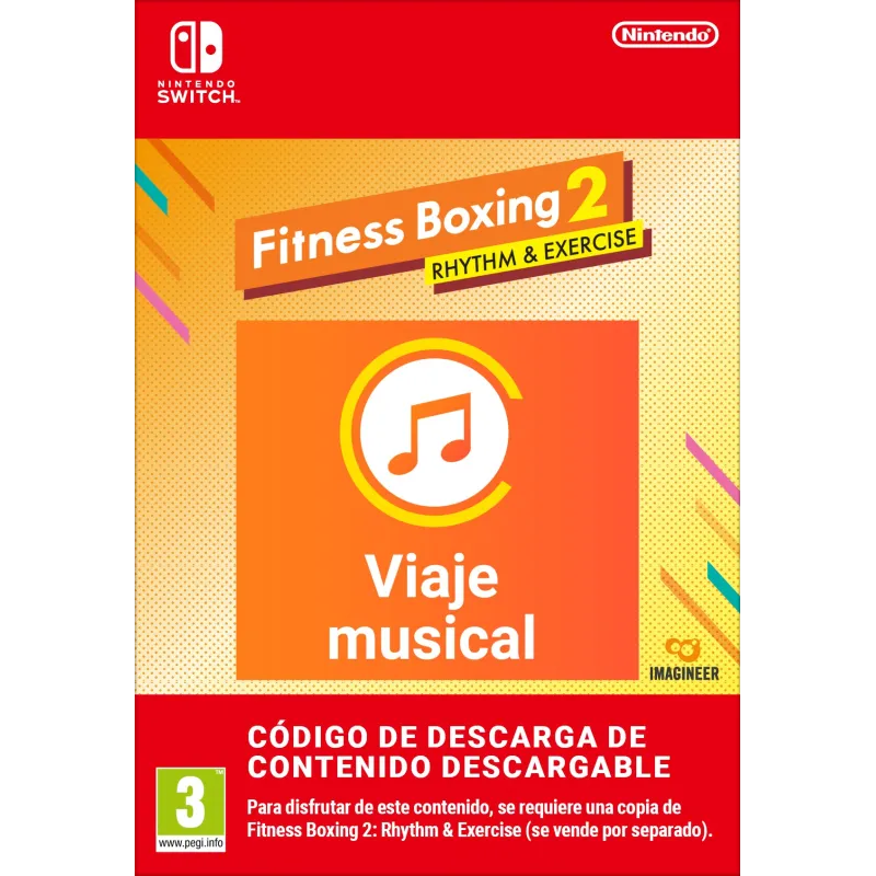 FITNESS BOXING 2: VIAJE MUSICAL DIGITAL CODE FOR ADDITIONAL CONTENT - The Shop Gamer