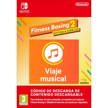 FITNESS BOXING 2: VIAJE MUSICAL CÓDIGO DIGITAL DE CONTEÚDO ADICIONAL - The Shop Gamer