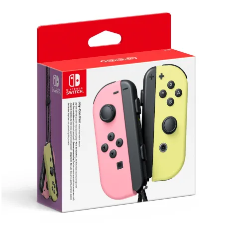 JOY-CON (CONJUNTO ESQ/DIR) ROSA/AMARELO CONTROLES PARA NINTENDO SWITCH - The Shop Gamer