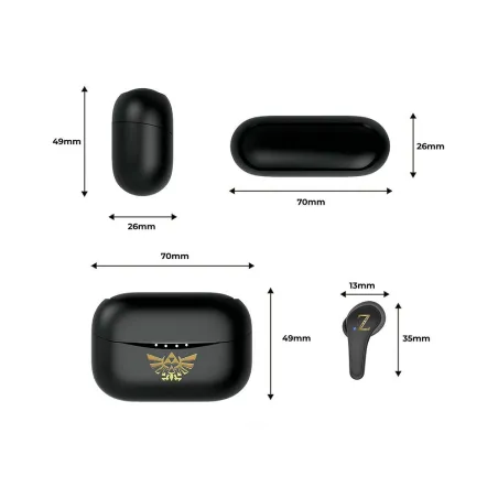 THE LEGEND OF ZELDA TEARS OF THE KINGDOM FYSIEKE GAME NINTENDO SWITCH + OFFICIËLE ZELDA EARPODS - The Shop Gamer