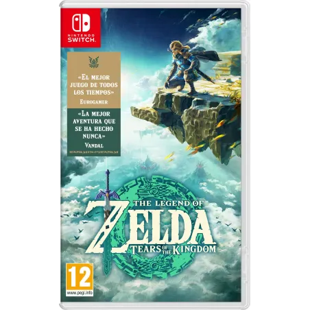 THE LEGEND OF ZELDA TEARS OF THE KINGDOM SWITCH FYSIEK SPEL NINTENDO SWITCH - The Shop Gamer