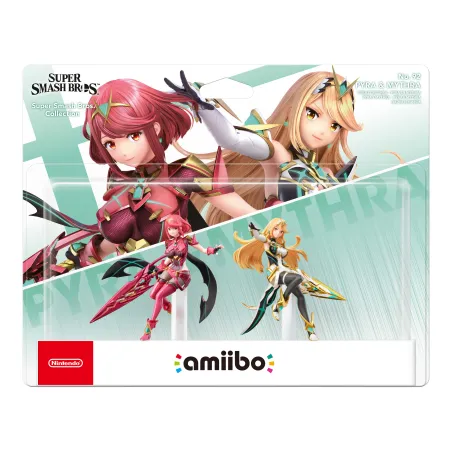 FIGURAS AMIIBO SMASH PYRA Y MYTHRA 2 EM 1, COLEÇÃO SUPER SMASH BROS. PARA NINTENDO SWITCH - The Shop Gamer
