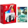 CONSOLE NINTENDO SWITCH MODELLO OLED + THE LEGEND OF ZELDA TEARS OF THE KINGDOM GIOCO FISICO - The Shop Gamer