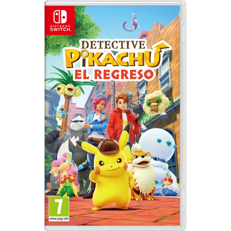 DETECTIVE PIKACHU: EL REGRESO JEU PHYSIQUE ÉDITION ESPAGNOLE POUR NINTENDO SWITCH - The Shop Gamer