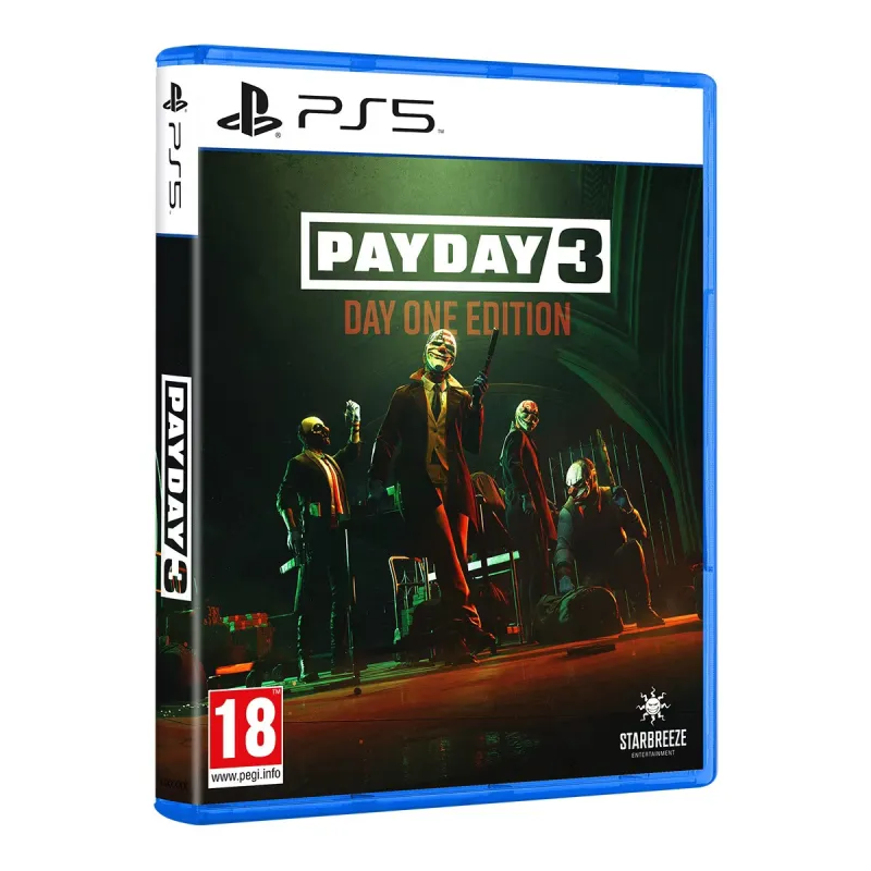 PRENOTA PAYDAY 3 DAY ONE EDITION PS5 XBOX SERIES X, EDIZIONE SPAGNOLA, GIOCO FISICO, SCEGLI LA PIATTAFORMA - The Shop Gamer