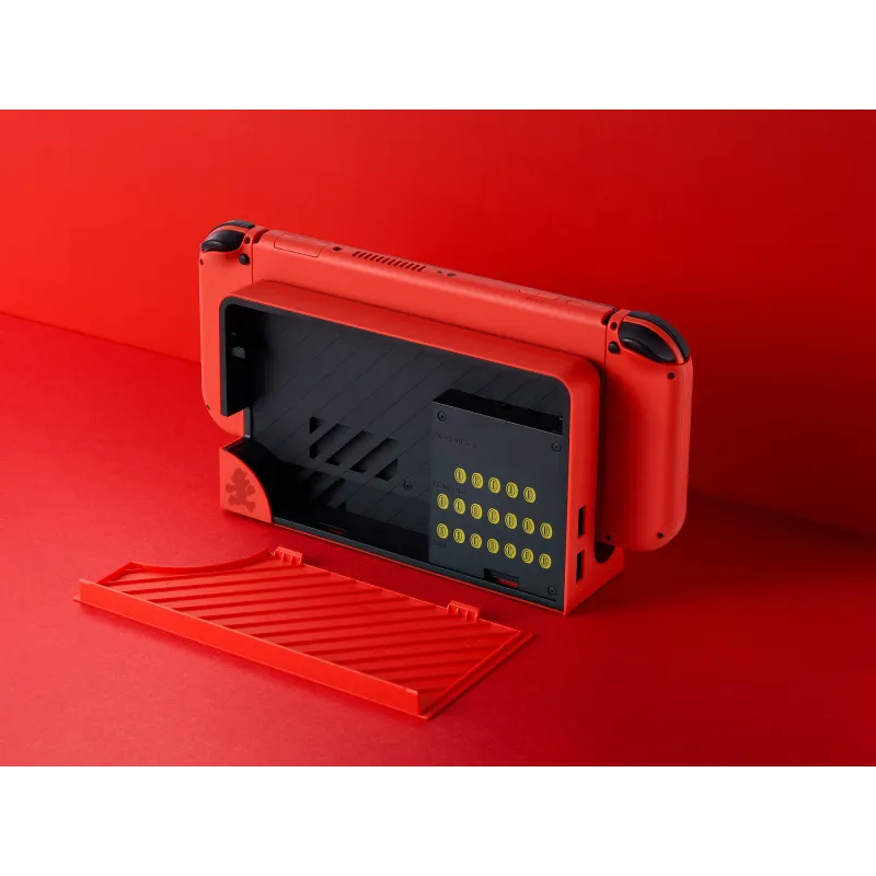 NINTENDO SWITCH MODELLO OLED ROSSO, EDIZIONE MARIO SPAGNOLA, NON INCLUDE ALCUN GIOCO - The Shop Gamer