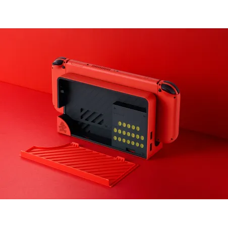 NINTENDO SWITCH MODÈLE OLED ROUGE ÉDITION MARIO, VERSION ESPAGNOLE, AUCUN JEU INCLUS - The Shop Gamer