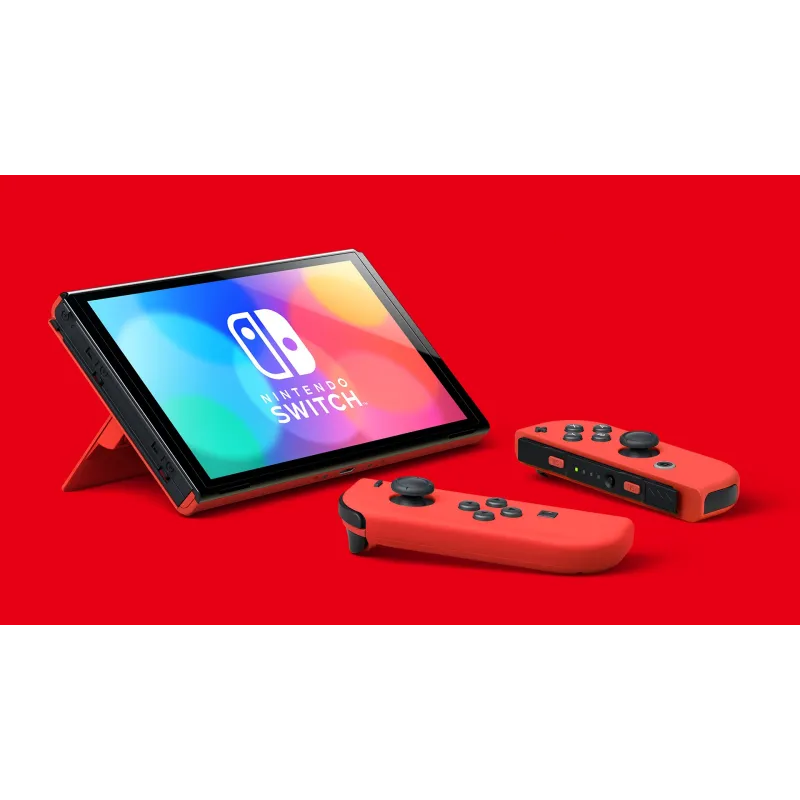 NINTENDO SWITCH OLED MODEL MARIO RED SPANISH EDITION, NO GAME INCLUDED - The Shop Gamer