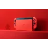 NINTENDO SWITCH MODÈLE OLED ROUGE, ÉDITION MARIO ESPAGNOLE, AUCUN JEU INCLUS - The Shop Gamer