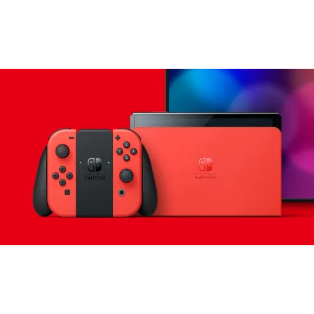 NINTENDO SWITCH OLED MODEL MARIO RED SPANISH EDITION, NO GAME INCLUDED - The Shop Gamer