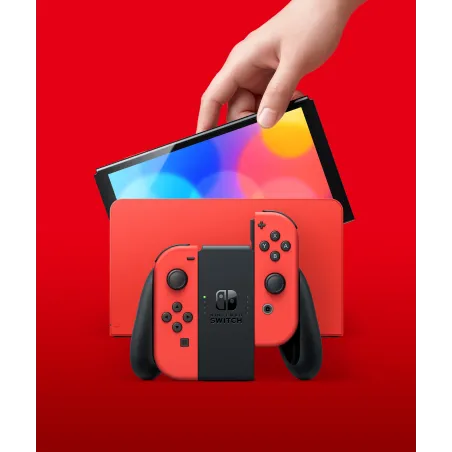 NINTENDO SWITCH MODELLO OLED ROSSO, EDIZIONE MARIO SPAGNOLA, NON INCLUDE ALCUN GIOCO - The Shop Gamer