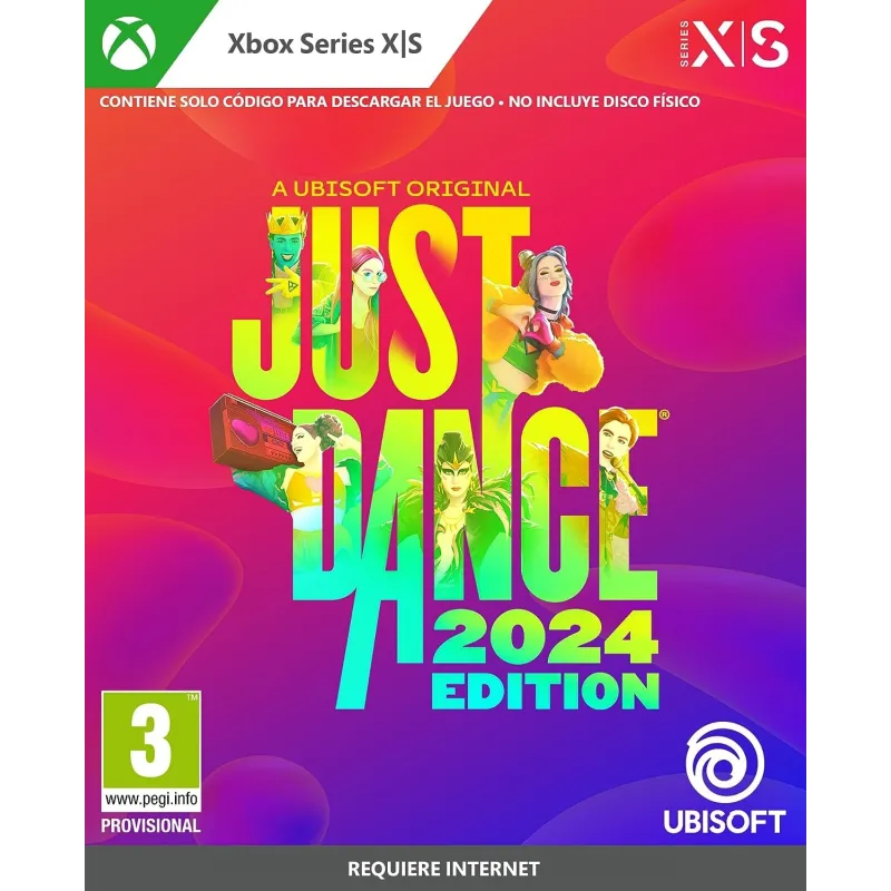 PRÉCOMMANDE JUST DANCE 2024, BOÎTE AVEC CODE DE TÉLÉCHARGEMENT DU JEU COMPLET XBOX SERIES X S - The Shop Gamer