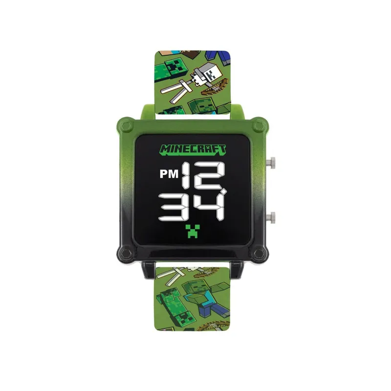 MONTRE DE SPORT LED MINECRAFT AU DESIGN DÉGRADÉ - The Shop Gamer