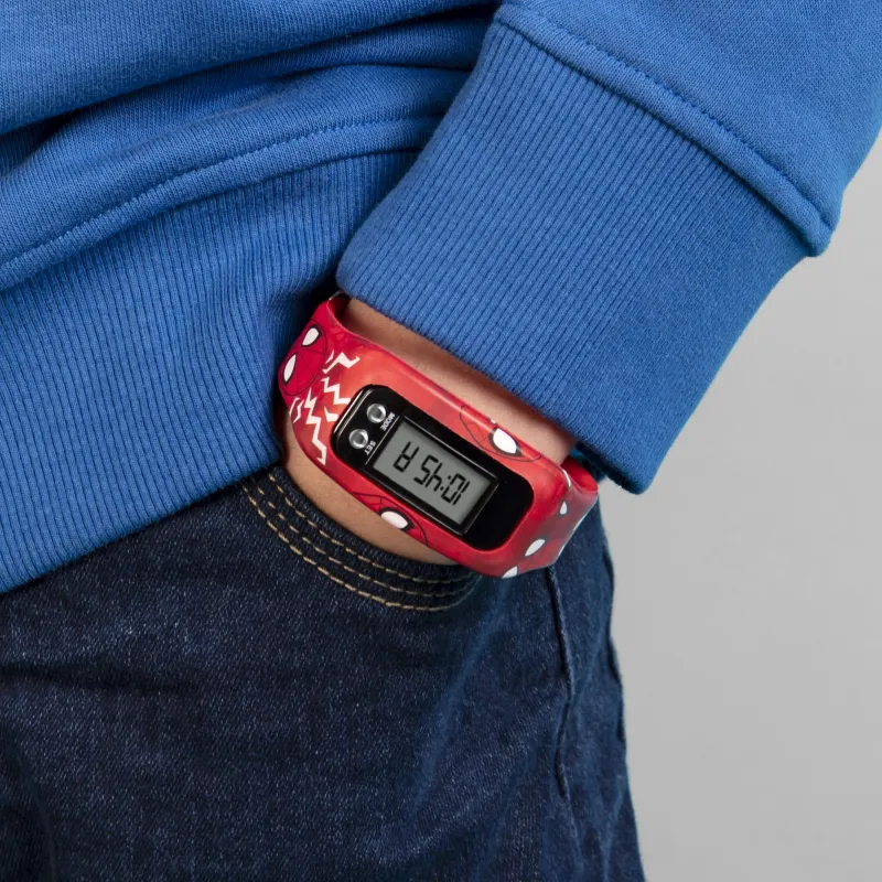 OROLOGIO DIGITALE SPIDERMAN CON MONITOR ATTIVITÀ E CONTAPASSI - The Shop Gamer