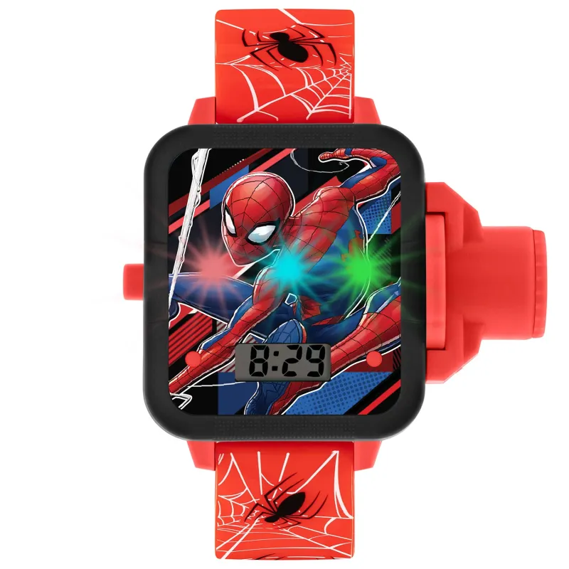 OROLOGIO DIGITALE SPIDERMAN CON PROIETTORE DI IMMAGINI - The Shop Gamer