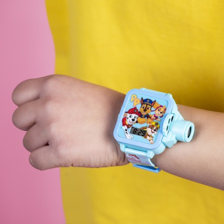 RELOJ DIGITAL PATRULLA CANINA CON PROYECTOR DE IMÁGENES PAW PATROL