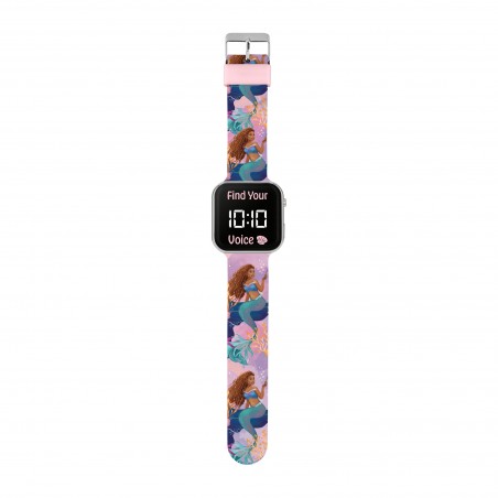 RELOJ DEPORTIVO LED LA SIRENITA DE DISNEY