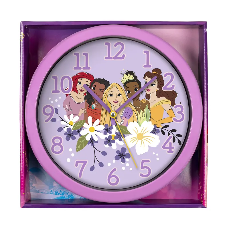 OROLOGIO ANALOGICO DA PARETE PRINCIPESSE DISNEY - The Shop Gamer