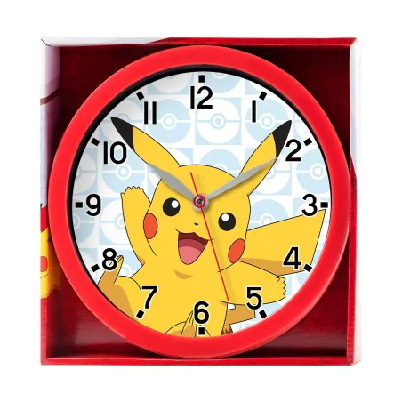OROLOGIO ANALOGICO DA PARETE POKÉMON PIKACHU - The Shop Gamer