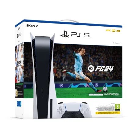 PRÉ-VENDA PS5 + EA SPORTS FC 24 CONSOLE PLAYSTATION 5 COM JOGO COMPLETO PARA DOWNLOAD E CUPÃO ULTIMATE TEAM - The Shop Gamer