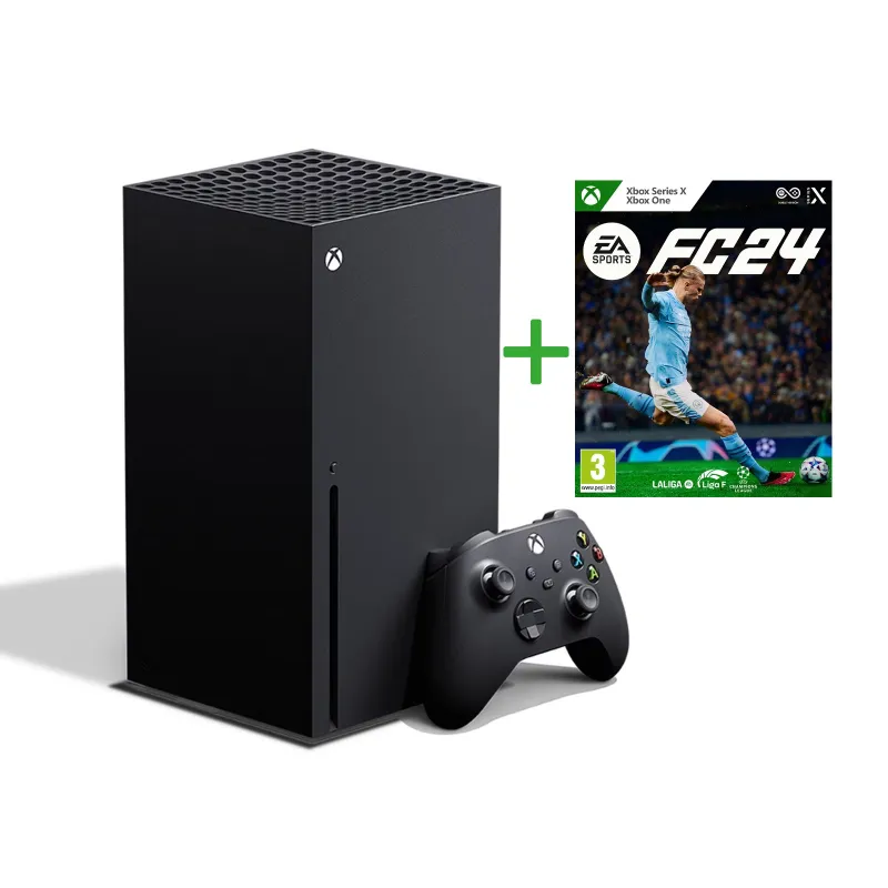 CONSOLE XBOX SERIES X 1TB + EA SPORTS FC 24 JEU PHYSIQUE - The Shop Gamer