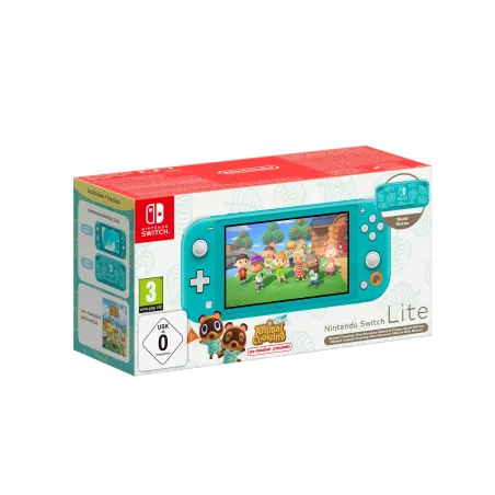 NINTENDO SWITCH LITE TURQUOISE + ANIMAL CROSSING NEW HORIZONS (ANIMAL CROSSING SPECIALE EDITIE) - The Shop Gamer