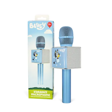 MICROFONO CON ALTOPARLANTE BLUETOOTH PER KARAOKE BLUEY DI OTL - The Shop Gamer