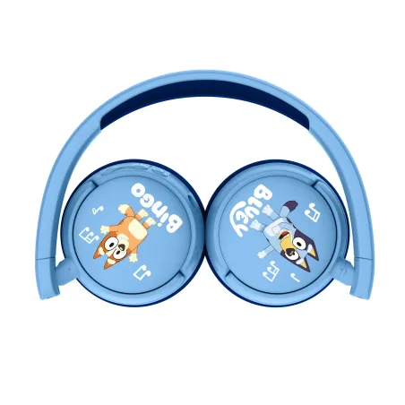 AURICULARES INFANTIS SEM FIOS BLUEY COM CONTROLO PARENTAL DO VOLUME E CABO PARA PARTILHAR ÁUDIO - The Shop Gamer
