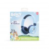 AURICULARES INFANTILES SIN CABLE BLUEY CON CONTROL PARENTAL DE VOLUMEN Y CABLE PARA COMPARTIR AUDIO