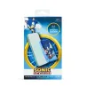 Batterie externe universelle 5000 mAh magnétique sans fil, modèle SONIC LETS ROLL bleu, se recharge aussi par câble et sert de -