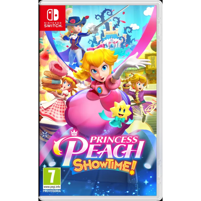 PRINCESS PEACH SHOWTIME! SWITCH JEU PHYSIQUE VERSION ESPAGNOLE GARANTIE EUROPÉENNE - The Shop Gamer