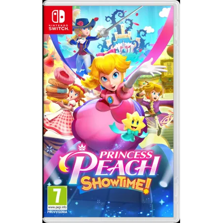 PRINCESS PEACH SHOWTIME! SWITCH JEU PHYSIQUE VERSION ESPAGNOLE GARANTIE EUROPÉENNE - The Shop Gamer