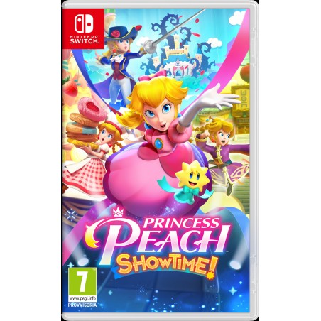 PRINCESS PEACH SHOWTIME! SWITCH JUEGO FÍSICO VERSIÓN ESPAÑOLA GARANTÍA EUROPEA SPANISH VERSION EU WARRANTY