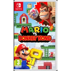 MARIO VS DONKEY KONG SWITCH JEU PHYSIQUE, VERSION ESPAGNOLE, GARANTIE EUROPÉENNE - The Shop Gamer