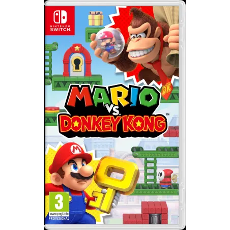 MARIO VS DONKEY KONG SWITCH PHYSISCHES SPIEL, SPANISCHE VERSION, EU-GARANTIE - The Shop Gamer