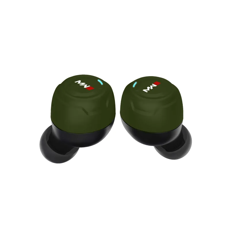 CALL OF DUTY MW3 WIRELESS EARBUDS WITH CHARGING CASE, OLIVE GREEN CAMO - The Shop Gamer