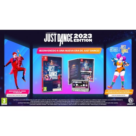 JUST DANCE 2023 EDITION SWITCH CÓDIGO DE DESCARGA DIGITAL EN CAJA FÍSICA VERSIÓN ESPAÑOLA GARANTÍA EUROPEA