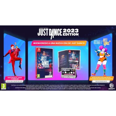 JUST DANCE 2023 EDITION SWITCH DIGITAL DOWNLOAD CODE IN PHYSICAL BOX, SPANISH VERSION, EUROPEAN WARRANTY - The Shop Gamer
