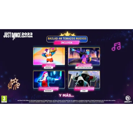JUST DANCE 2023 EDITION SWITCH DIGITAL DOWNLOAD CODE IN PHYSICAL BOX, SPANISH VERSION, EUROPEAN WARRANTY - The Shop Gamer