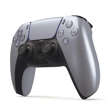 CONTROLLER WIRELESS DUALSENSE PS5 COLORE METALLIZZATO STERLING SILVER SOLO PER PLAYSTATION 5 - The Shop Gamer