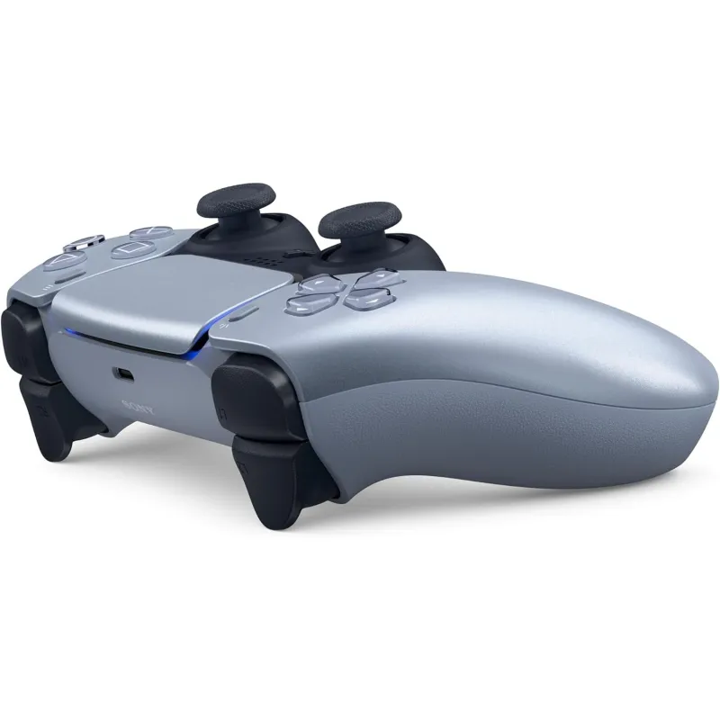 DUALSENSE PS5 WIRELESS CONTROLLER METALLIC STERLING SILVER FOR PLAYSTATION 5 ONLY - The Shop Gamer