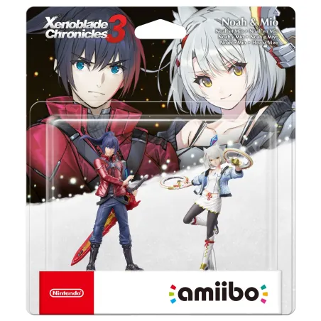 FIGURE AMIIBO NOAH E MIO PER NINTENDO SWITCH, CONFEZIONE DA DUE FIGURE DELLA COLLEZIONE XENOBLADE CHRONICLES 3 - The Shop Gamer