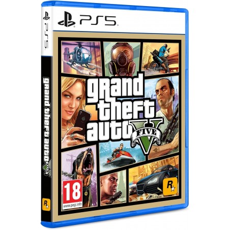 GRAND THEFT AUTO V GTA5 GTAV PS5 JUEGO FÍSICO VERSIÓN ESPAÑOLA GARANTÍA EUROPEA SPANISH VERSION EU WARRANTY