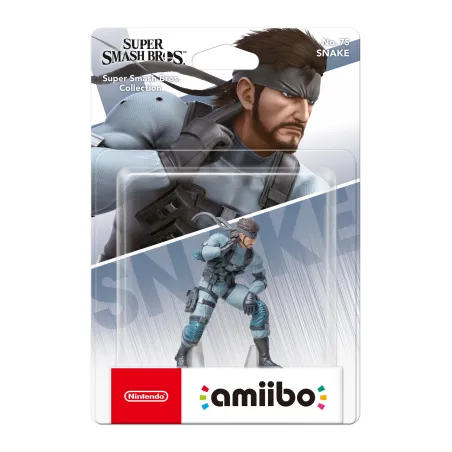 Figurine amiibo Snake Collection Super Smash Bros N°75 pour Nintendo Switch - The Shop Gamer